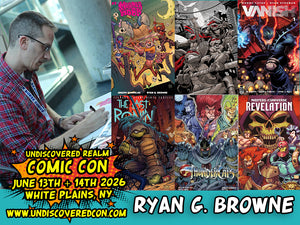 Ryan G Browne Comic Guest Undiscovered Realm Comic Con White Plains Westchester NY