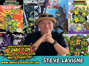 Steve Lavigne TMNT Teenage Mutant Ninja Turtles Celebrity Guest Undiscovered Realm Comic Con White Plains NY 
