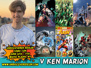 V Ken Marion Undiscovered Realm Comic Con