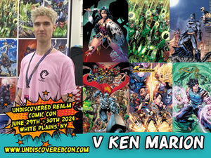 V Ken Marion Undiscovered Realm Comic Con Westchester County Center White Plains New York 